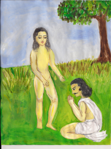Sri Suka and Parikshit