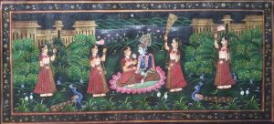 Quiz Time : Indian Art – Miniature Rajasthani Painting