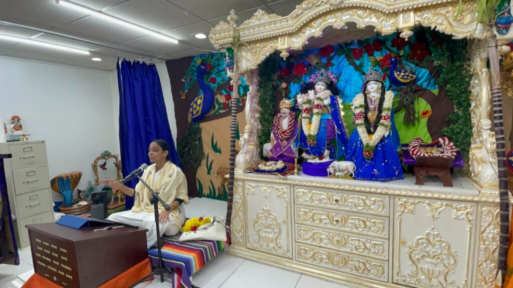 Sri Poornimaji's Satsangs in Namadwaar, Atlanta GA