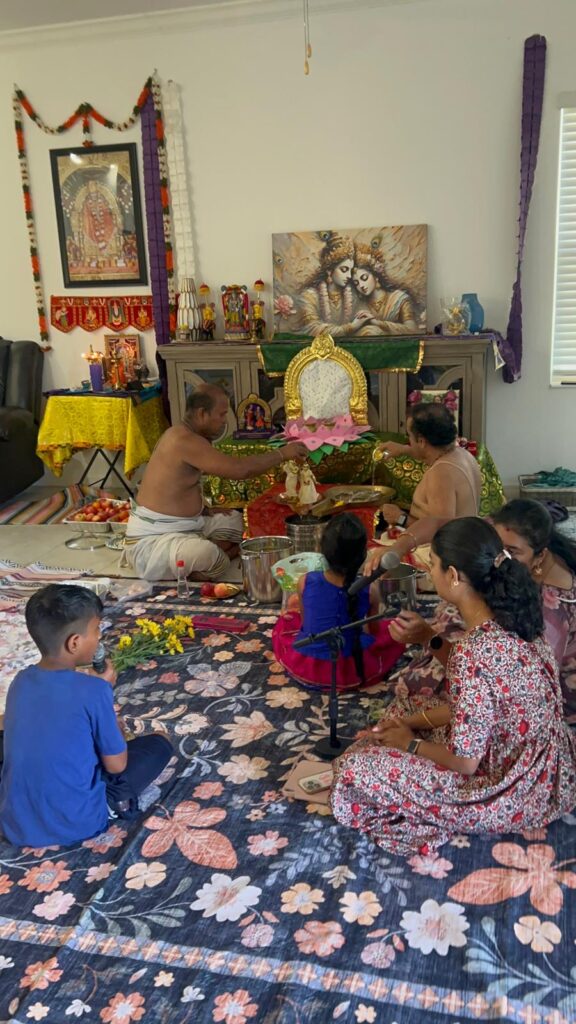 Hanumath Jayanthi Celebrated; Monthly Abhishekam Performed in Tampa, FL