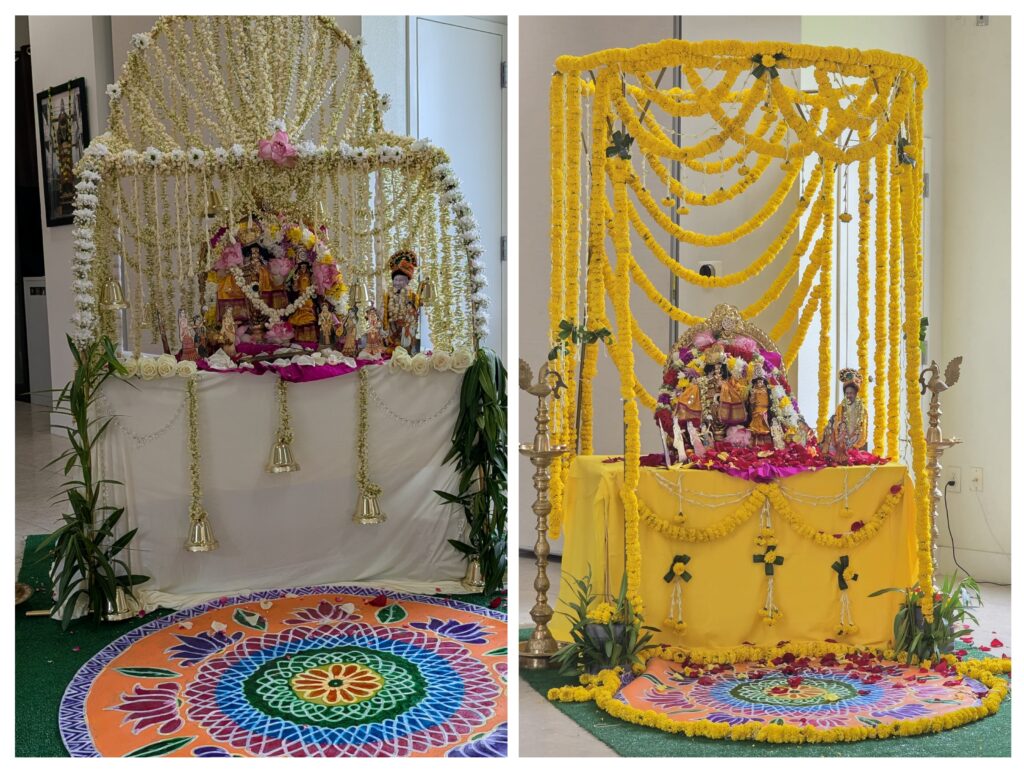 Vasanthotsavam Celebrations at Sri Aishwarya Srinivasa Perumal Temple, Houston Tx